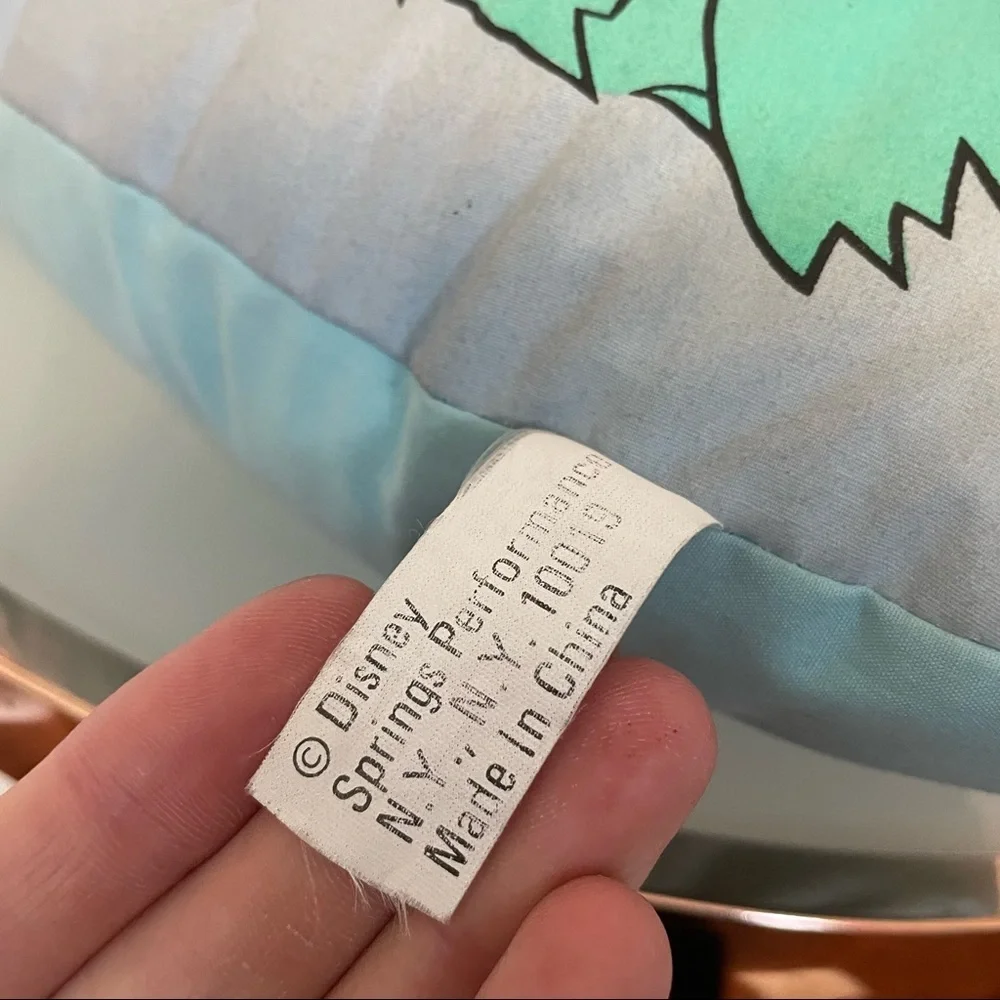 Vintage Disney Snow White Character pillow